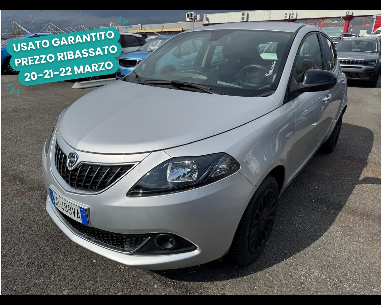 LANCIA Ypsilon Ypsilon 1.0 firefly hybrid Silver s&s 70c