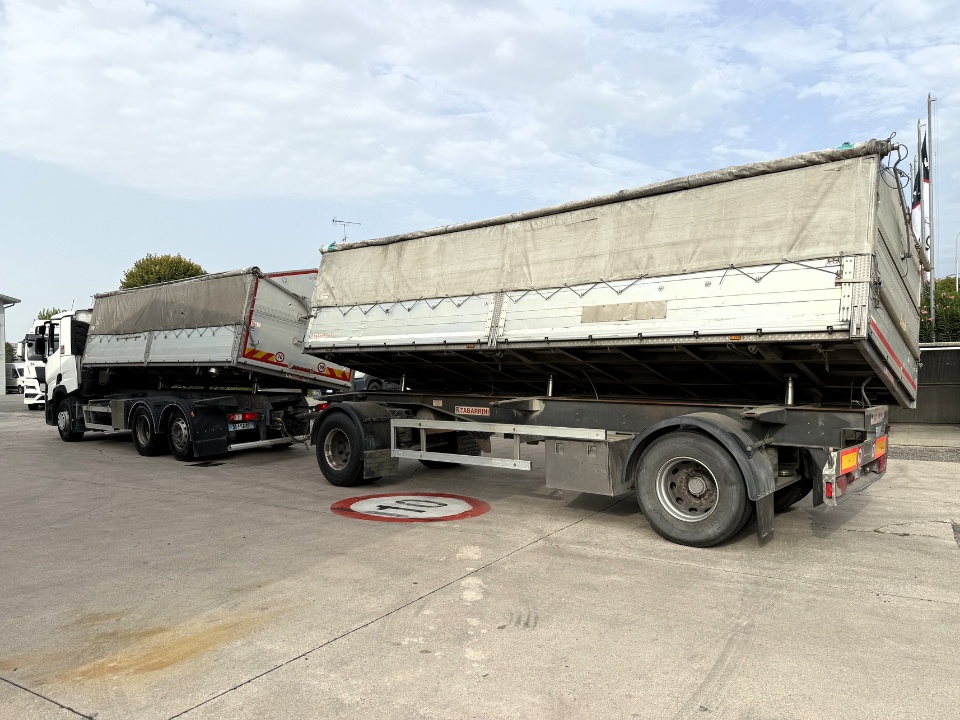 RENAULT T 460 RIBALTABILE BILATERALE + RIMORCHIO