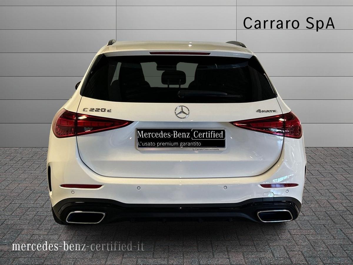 Mercedes Classe C Station Wagon Classe C Station Wagon 220 d Mild hybrid 200cv AMG Line Advanced 4Matic 9G-Tronic - 4