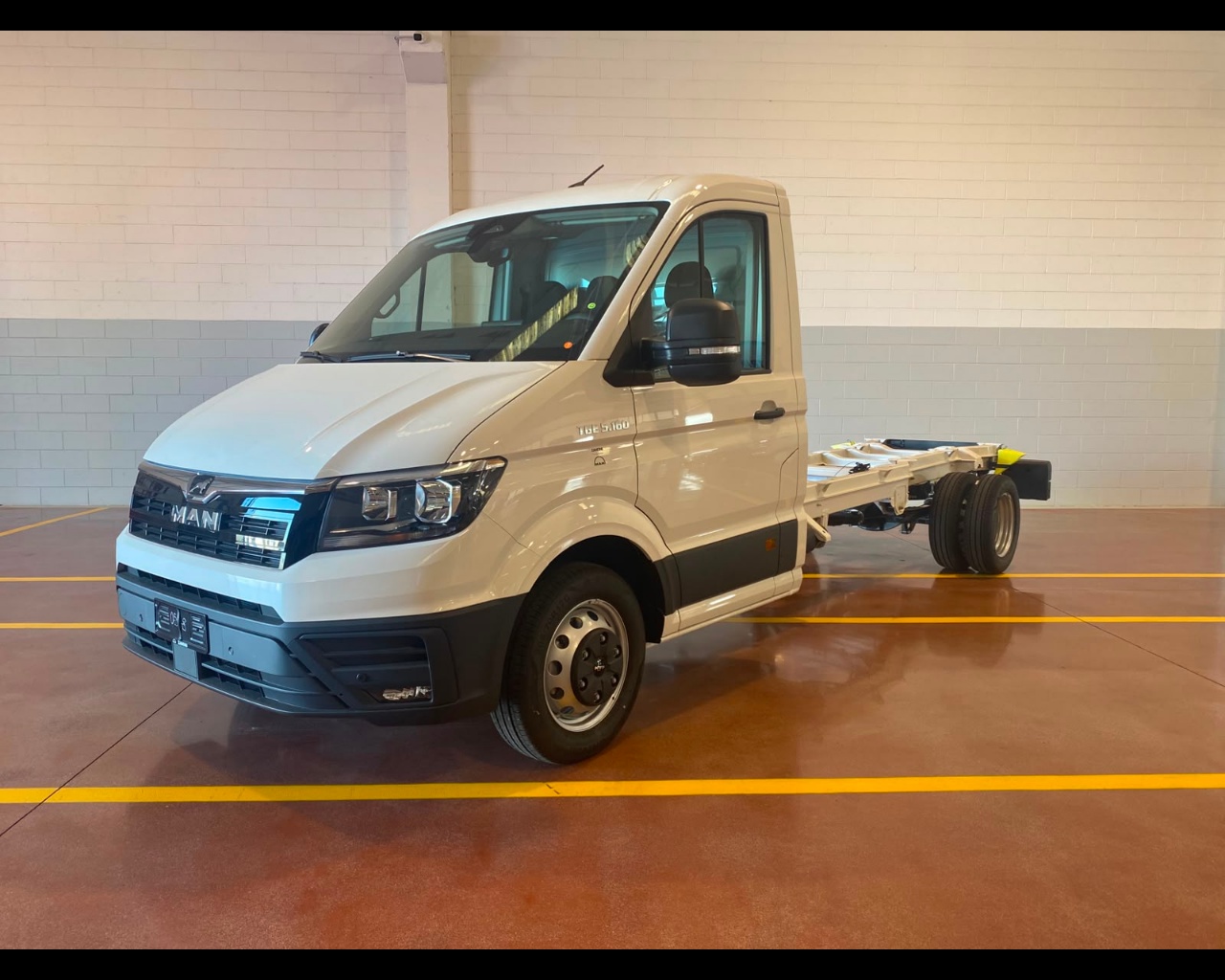 MAN TGE 5.160 TELAIO CAB SINGOLA P. 4490 MANUALE