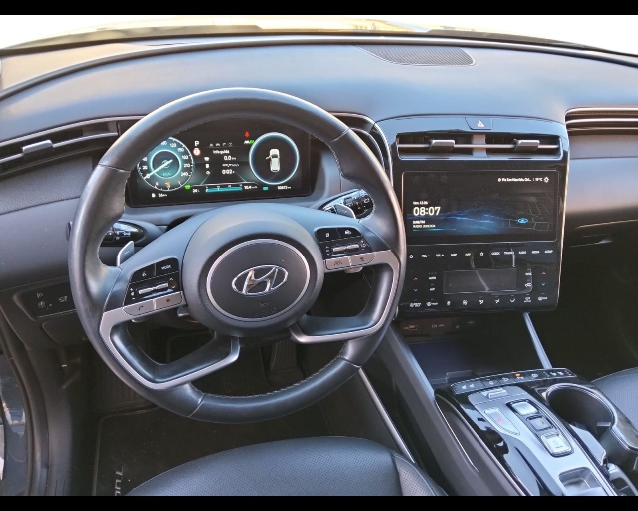 HYUNDAI Tucson 3ª serie Tucson 1.6 HEV aut.Exellence Ibrida usato - 11