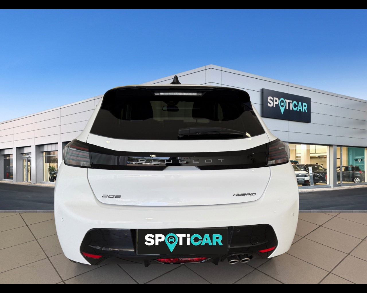 PEUGEOT 208 5P – ALLURE Hybrid 136 E-DCS6 Ibrido benzina Aziendale - 3