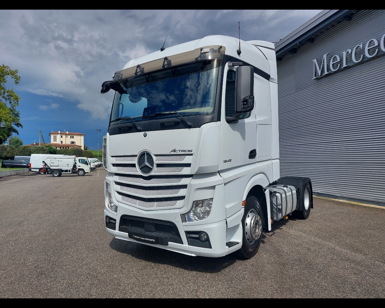 Mercedes actros 1848 LS flat cab. Str.Sp. 2,5 Euro VI - 3
