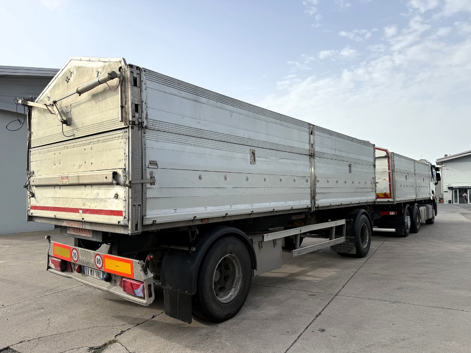 RENAULT T 460 RIBALTABILE BILATERALE + RIMORCHIO