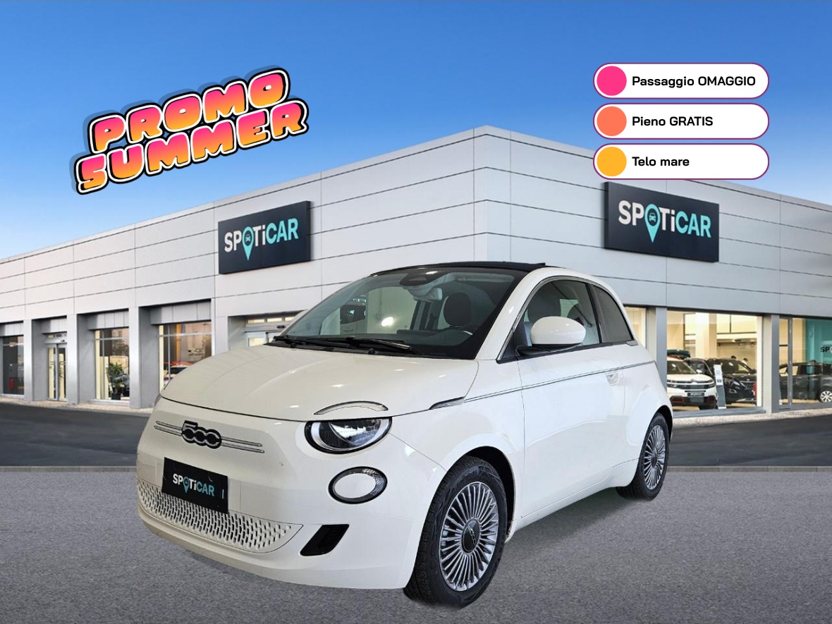 FIAT 500 Cabrio My23 La Nuova- 320 Cabrio Elettrica km0