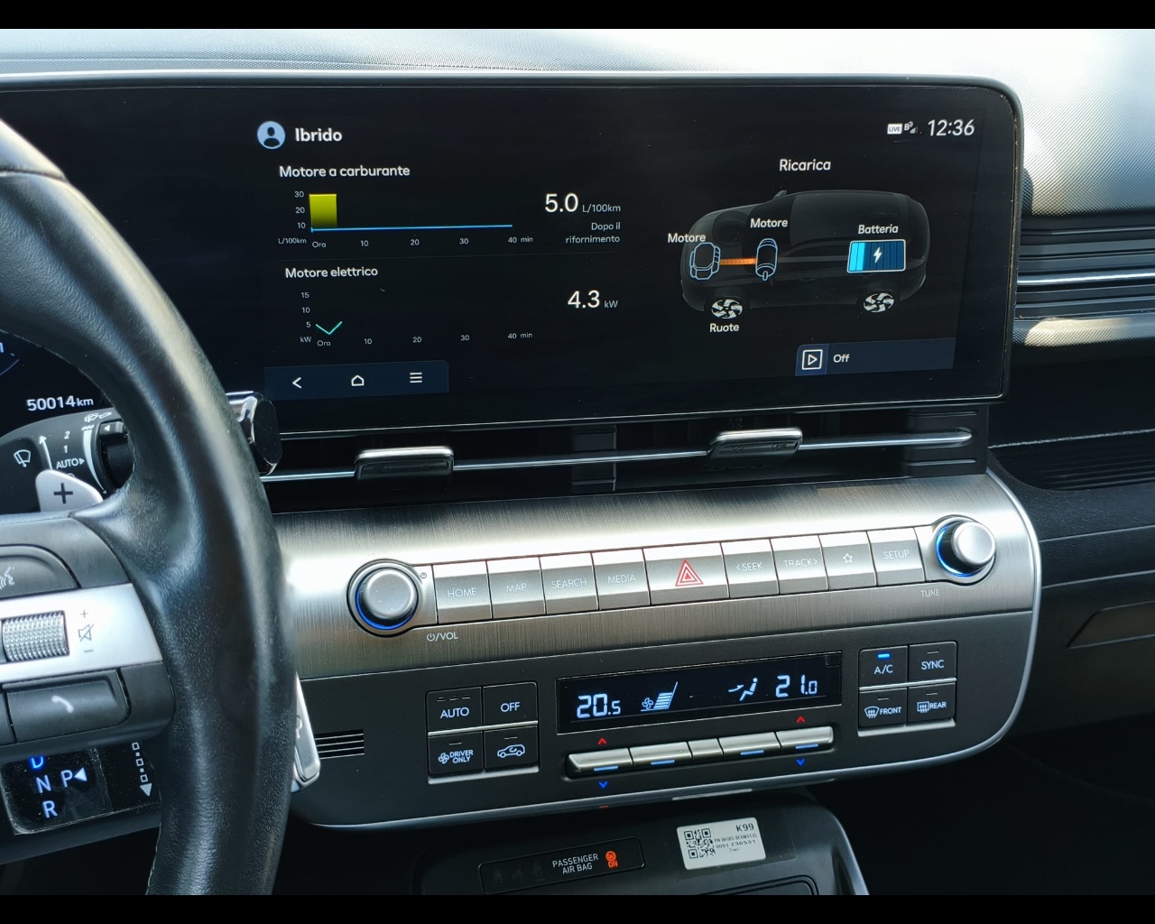 Foto HYUNDAI Kona 1.6 gdi hev X Line Tech Pack 2wd 141cv dct
