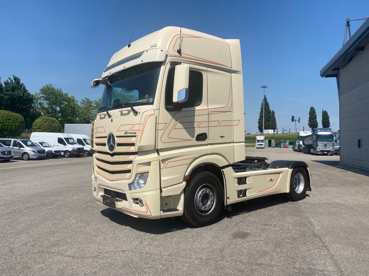 Mercedes Actros actros 1848 LS flat cab. Str.Sp. 2,5 Euro VI - 4