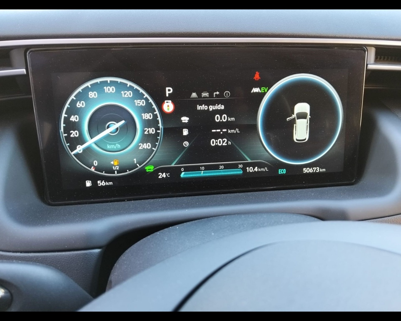 HYUNDAI Tucson 3ª serie Tucson 1.6 HEV aut.Exellence Ibrida usato - 16
