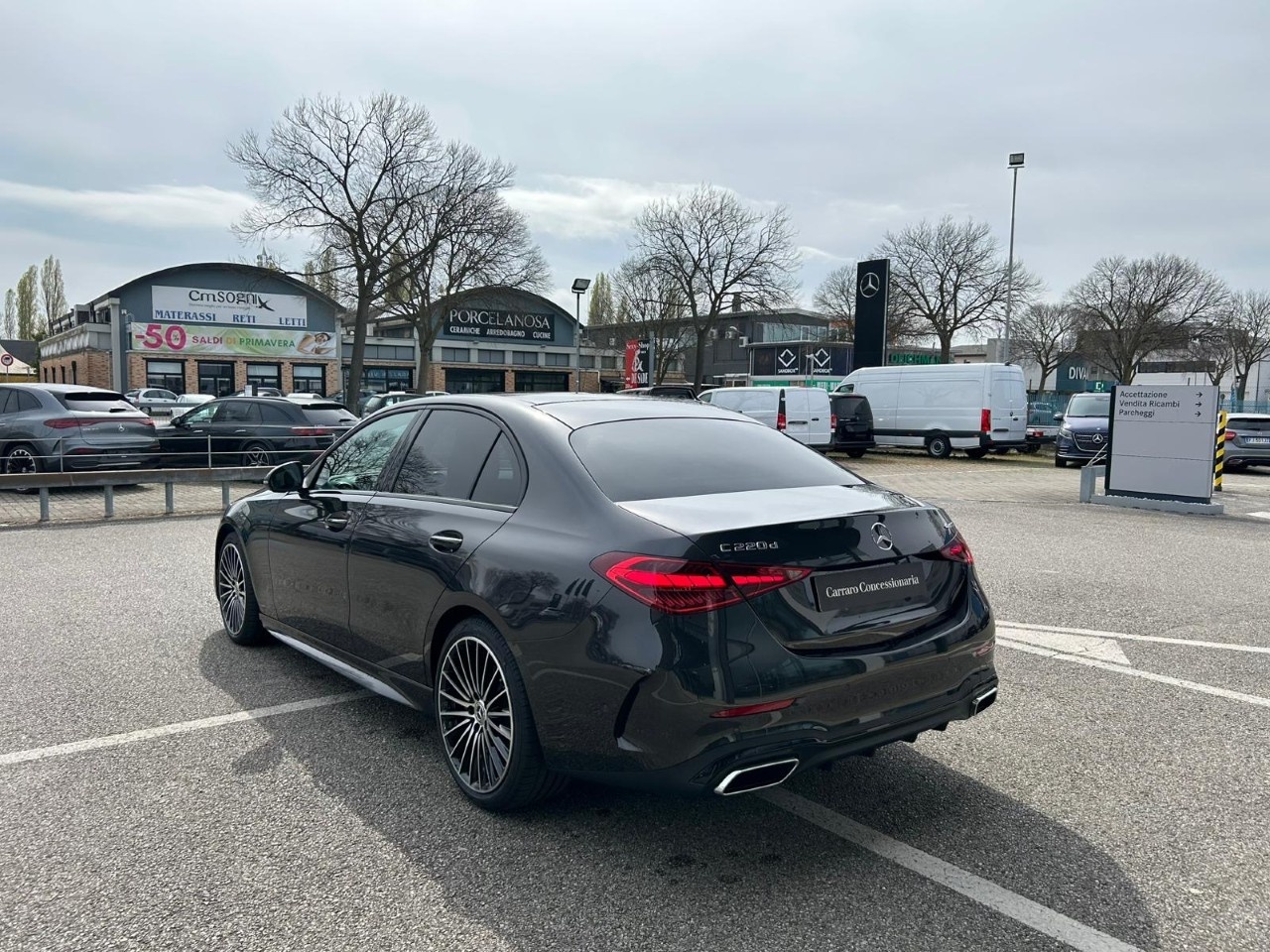 Mercedes Classe C Berlina Classe C Berlina 220 d 4Matic AMG Line ADVANCED - 5