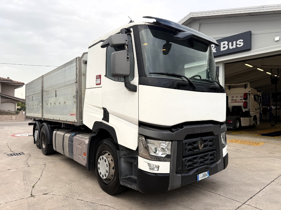 RENAULT T 460 RIBALTABILE BILATERALE + RIMORCHIO