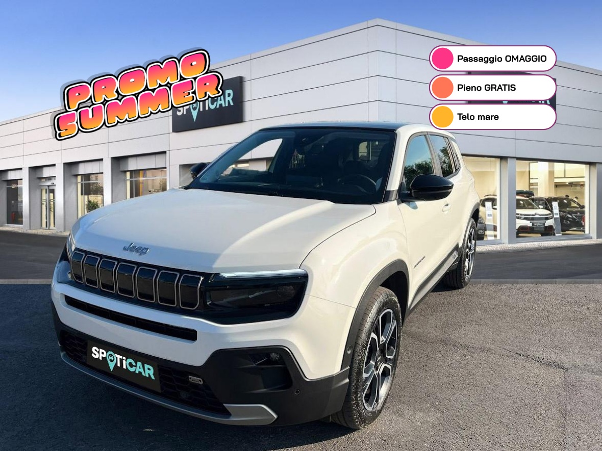 JEEP Avenger Ice My24 Summit 1.2 100cv Benzina km0