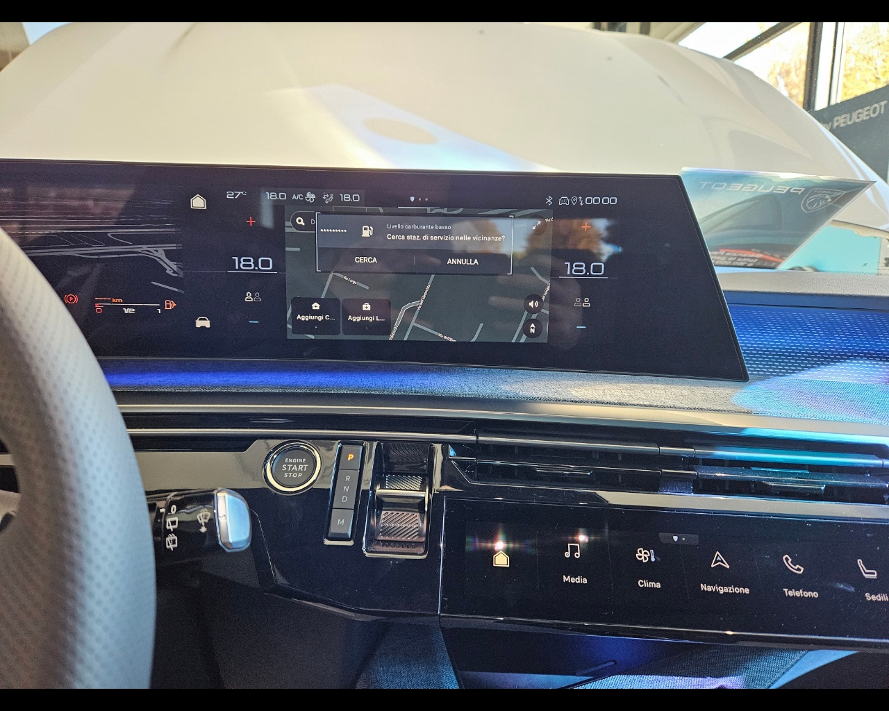 PEUGEOT 5008 Nuovo 5008 Hybrid 136 e-DCS6 GT Ibrido benzina Aziendale - 8