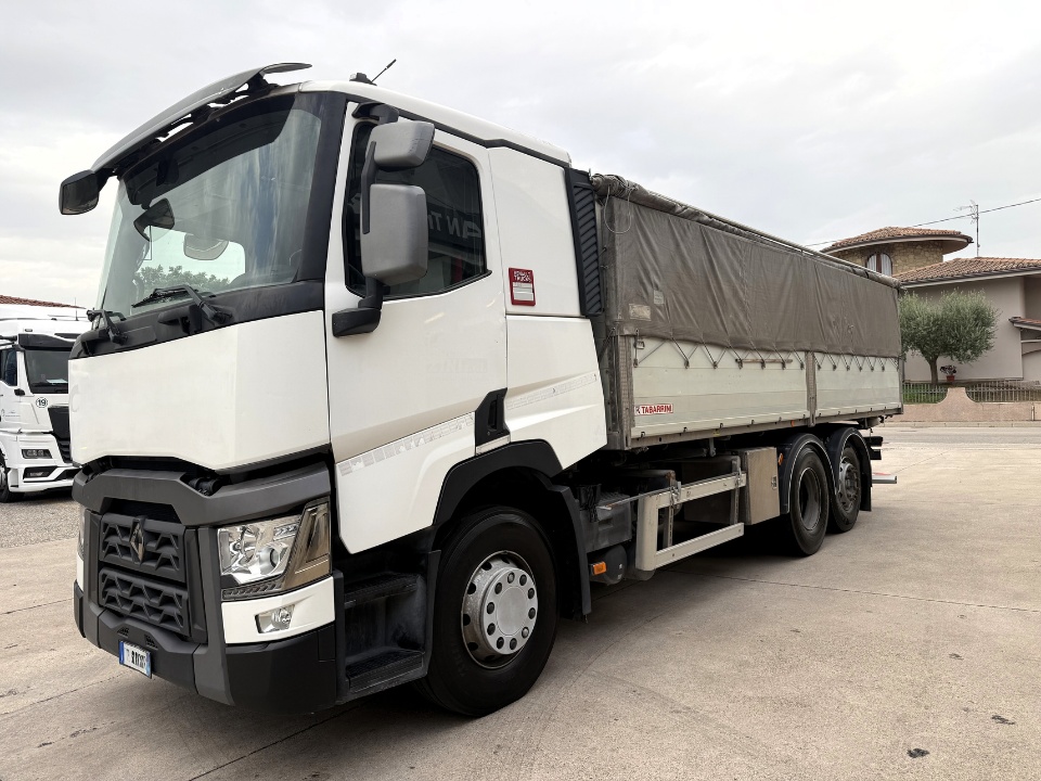 RENAULT T 460 RIBALTABILE BILATERALE + RIMORCHIO