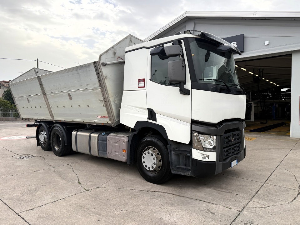 RENAULT T 460 RIBALTABILE BILATERALE + RIMORCHIO