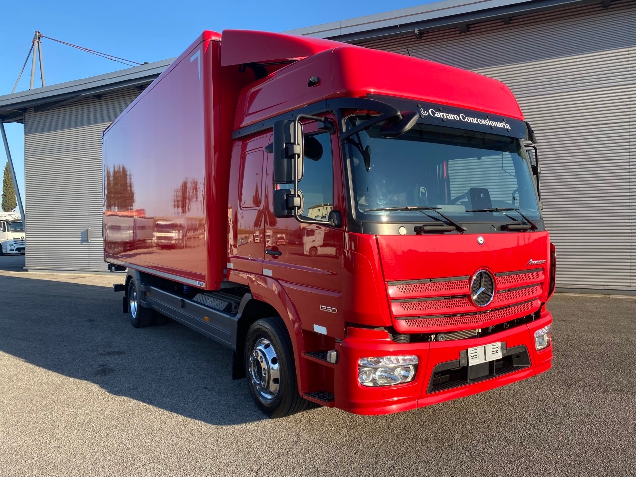 Mercedes Atego Atego WM 1230L/36 S-Cl.Sp.sosp.pn. Euro VI