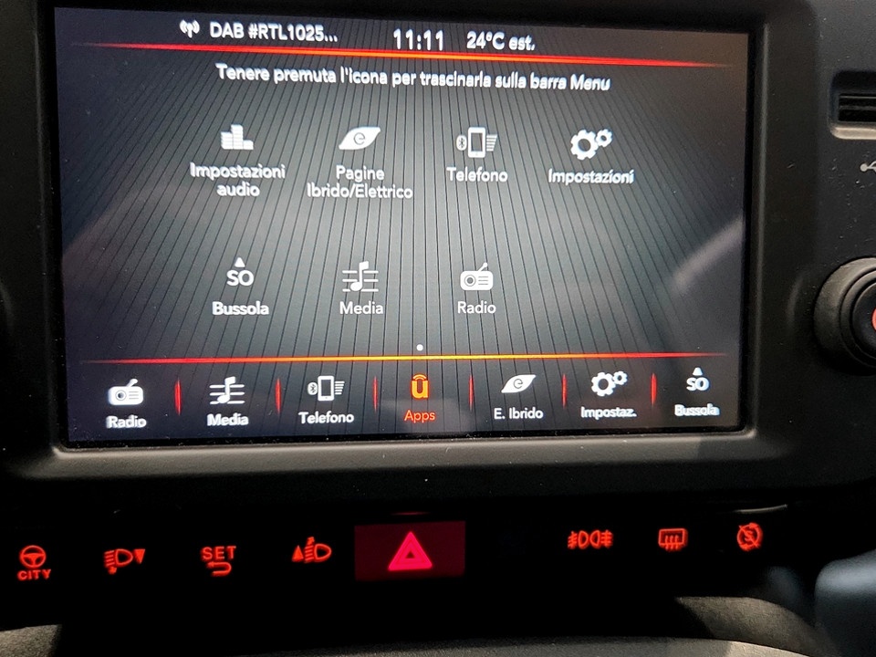 FIAT Panda 1.0 firefly hybrid Garmin s&s 70cv 5p.ti Ibrida usato - 9