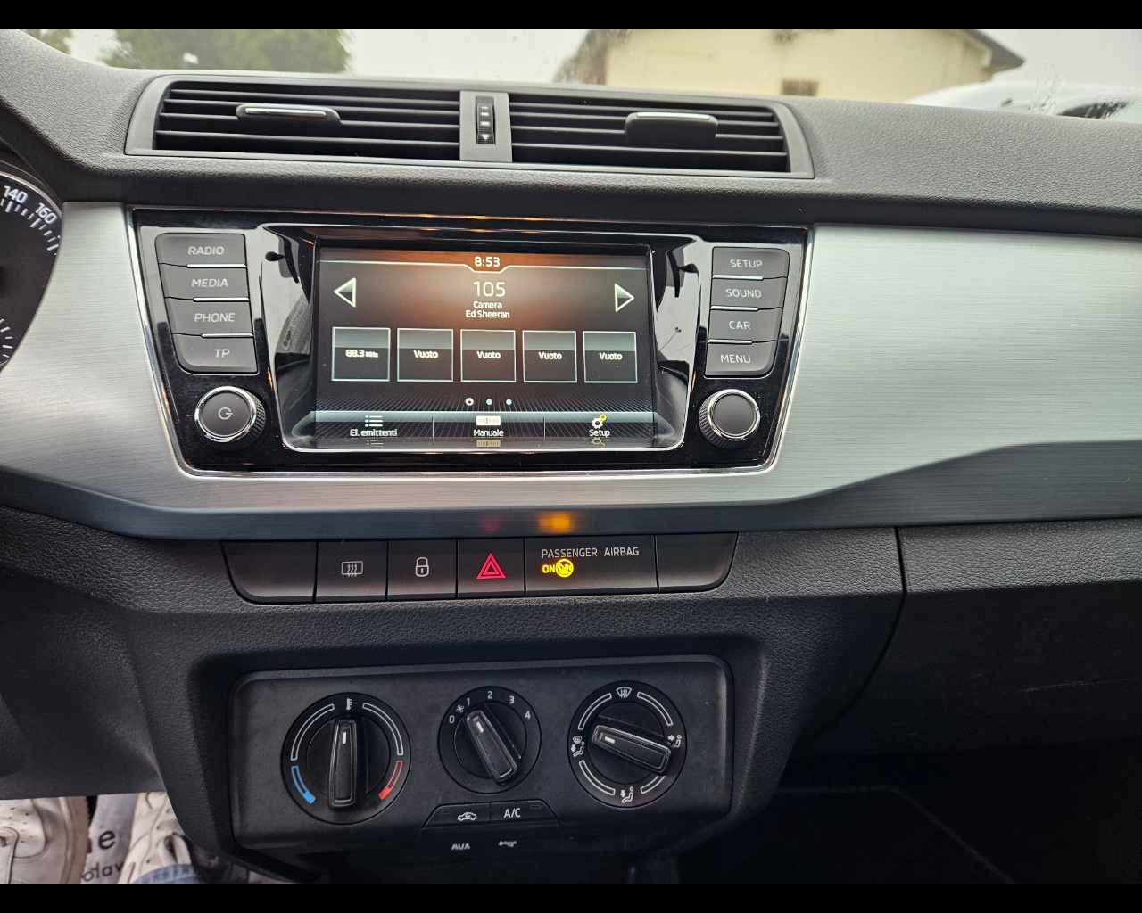 SKODA Fabia Fabia 1.0 mpi Twin Color Design Edition Nero 60cv Benzina Usato - 8