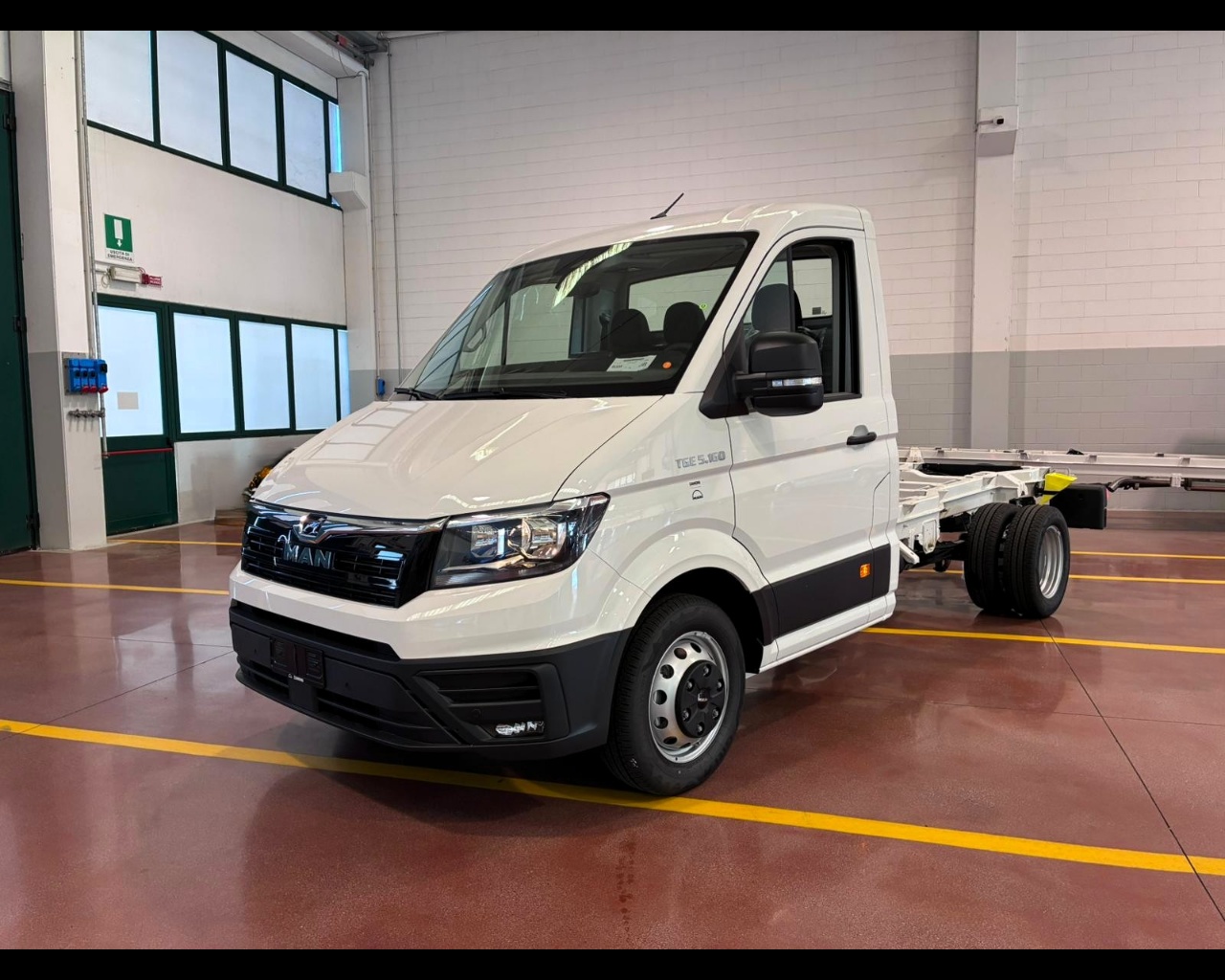 MAN TGE 5.160 TELAIO CAB SINGOLA P. 3640 MANUALE