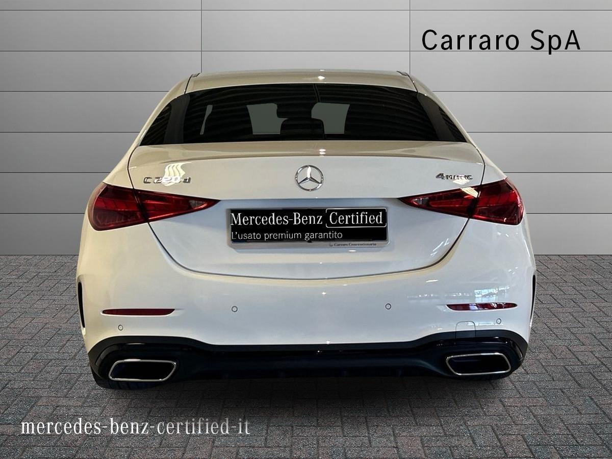 Mercedes Classe C Berlina Classe C Berlina 220 d Mild hybrid AMG Line Advanced Plus 4Matic 9G-Tronic - 4