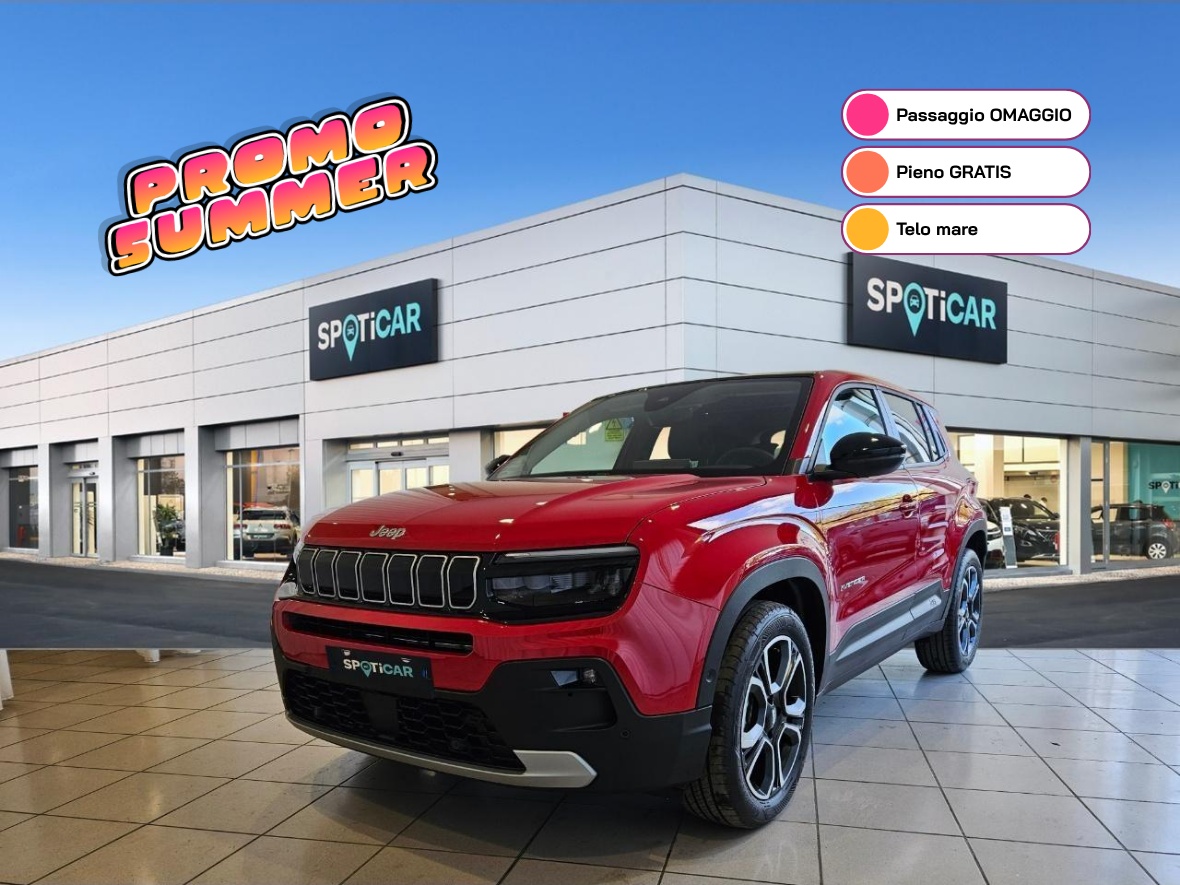 JEEP Avenger Benzina Summit1.2 100cv Benzina km0