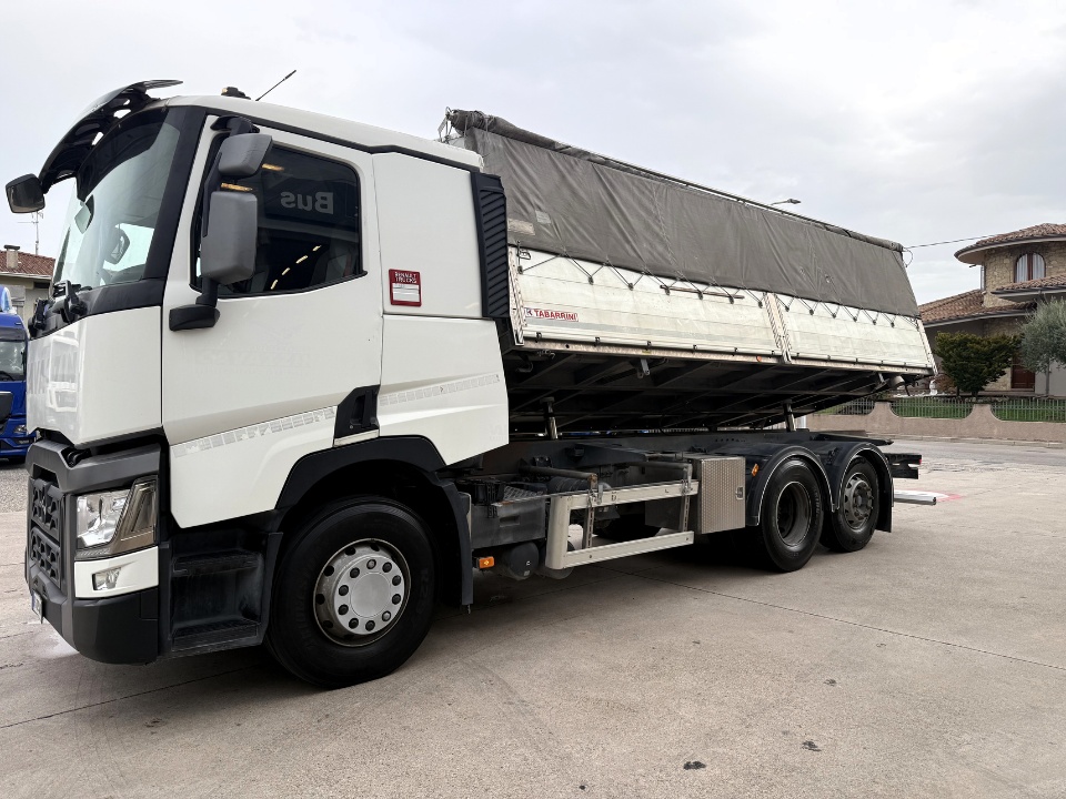 RENAULT T 460 RIBALTABILE BILATERALE + RIMORCHIO