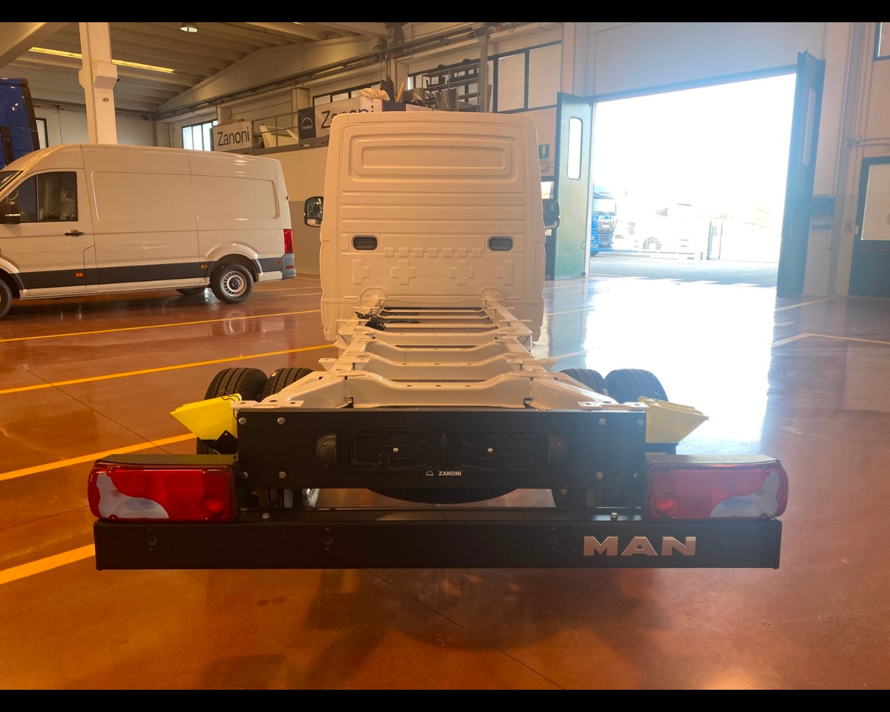 MAN TGE 5.160 TELAIO CAB SINGOLA P. 4490 MANUALE