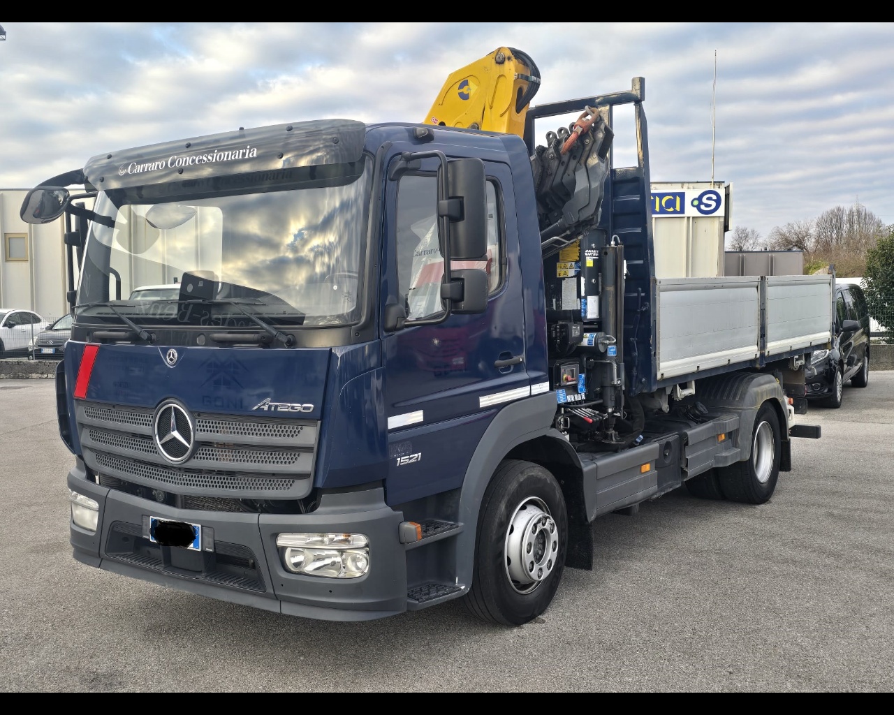 Mercedes  Atego WM 1221L/36 S-Cl.Sp.sosp.pn. Euro VI