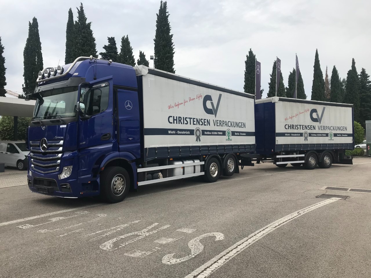 Mercedes Actros actros 2548 L Flat cab. Str.Sp. 2,5 Euro VI - 2