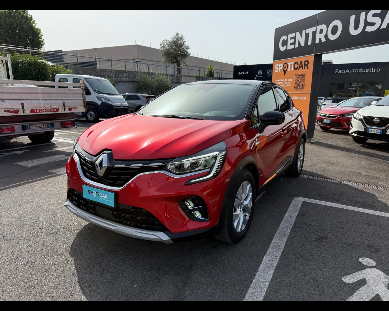 RENAULT Captur 1.6 E-Tech hybrid Intens 145cv auto Usata