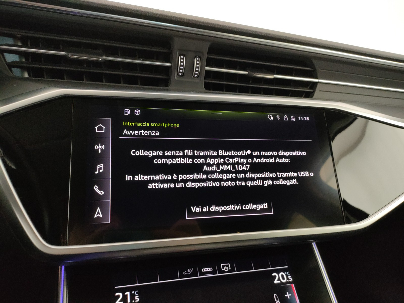 Audi A6 V 2018 Berlina Usato 2021 A6 V 2018 Berlina Legnago