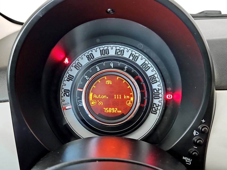 FIAT 500 1.2 Lounge 69cv my18 Benzina usato - 9