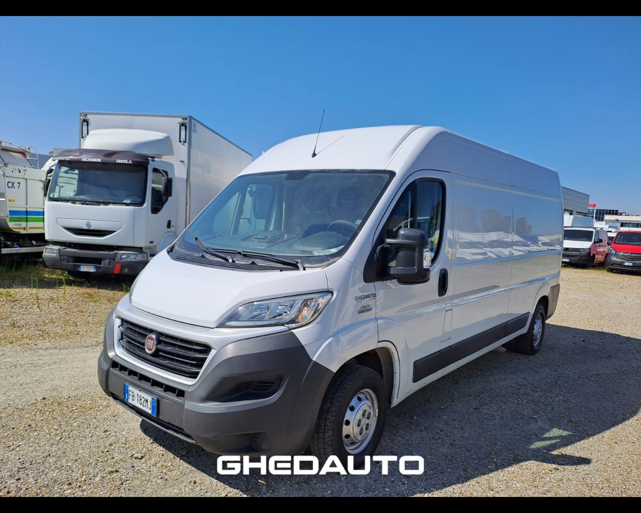 FIAT Ducato 290 35 E5 2014 Ducato 35 LH2 2.3 mjt 130cv vetrato F.L. Diesel usato