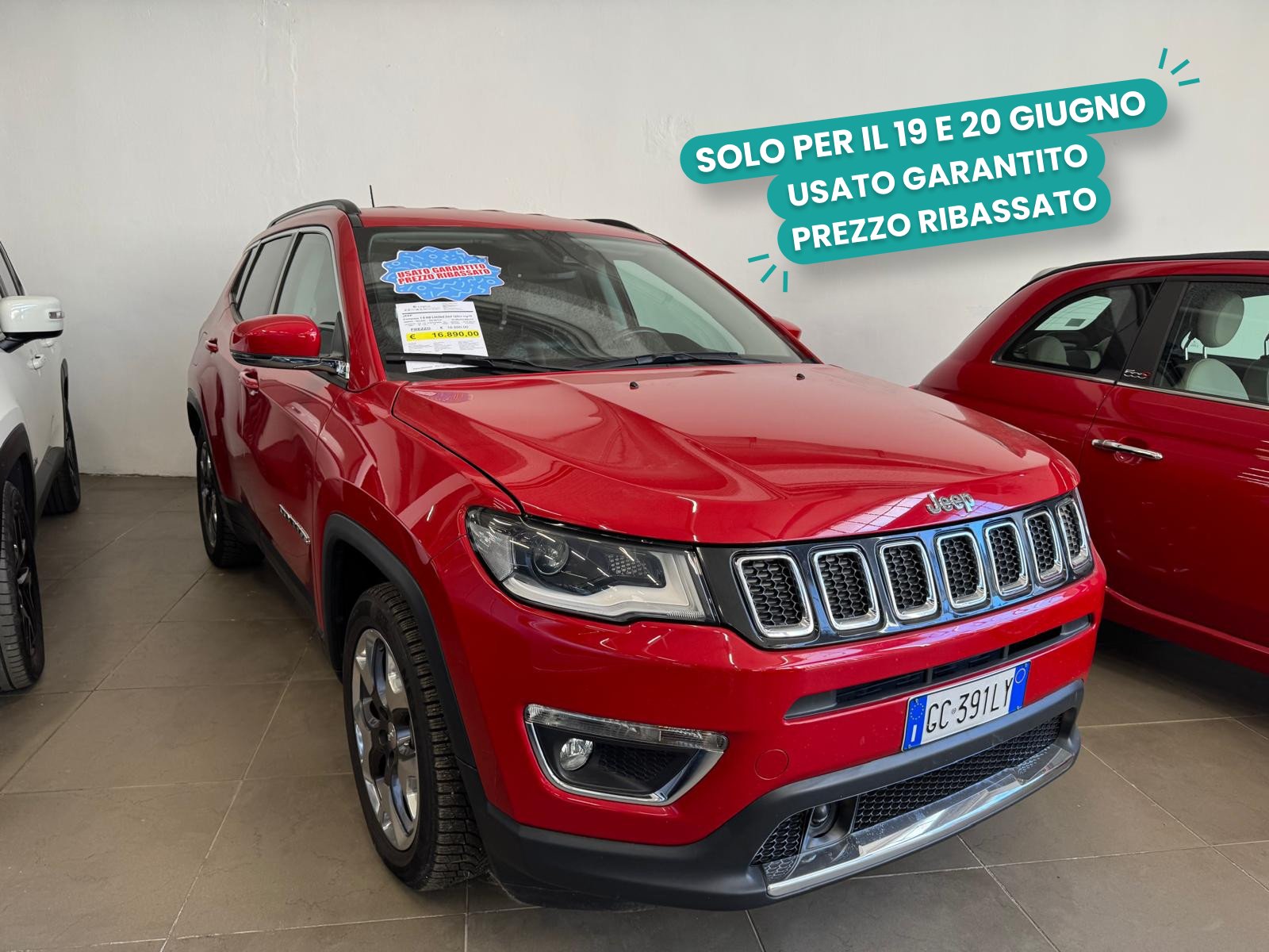 JEEP Compass Compass 1.6 mjt Limited 2wd 120cv my19