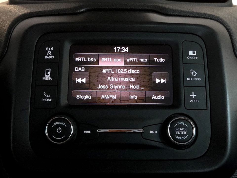 JEEP Renegade 1.6 mjt Longitude 2wd 120cv ddct Diesel usato - 9