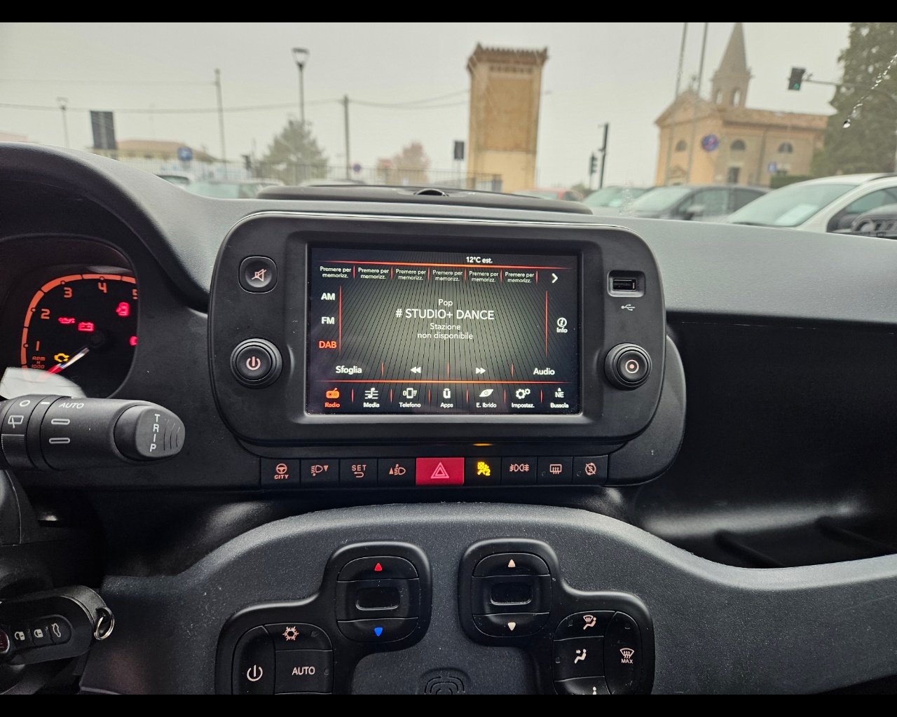 FIAT Panda 1.0 firefly hybrid Cross s&s 70cv 5p.ti Ibrido benzina Usato - 8