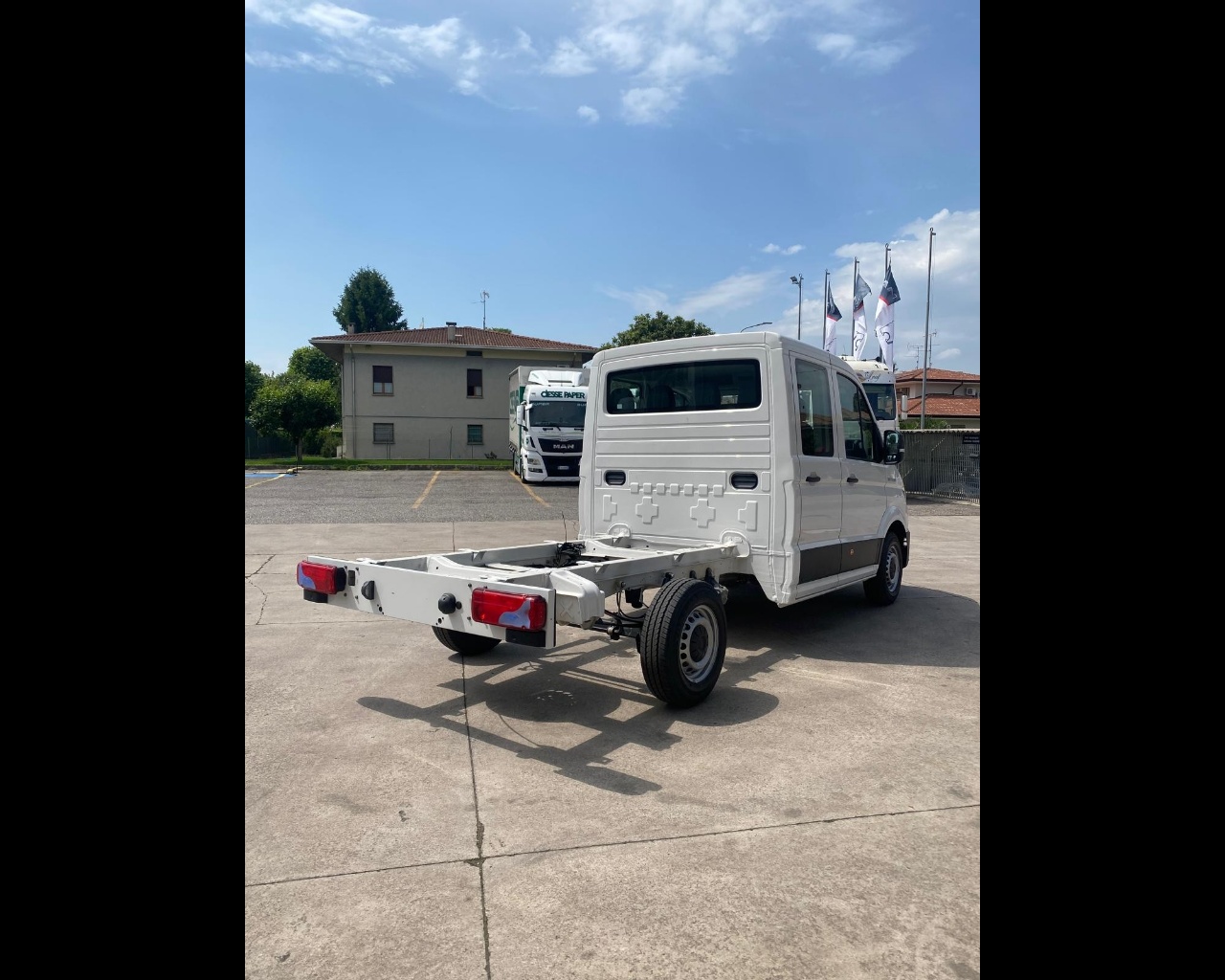 MAN TGE 3.140 TELAIO CAB DOPPIA P. 3640 MANUALE