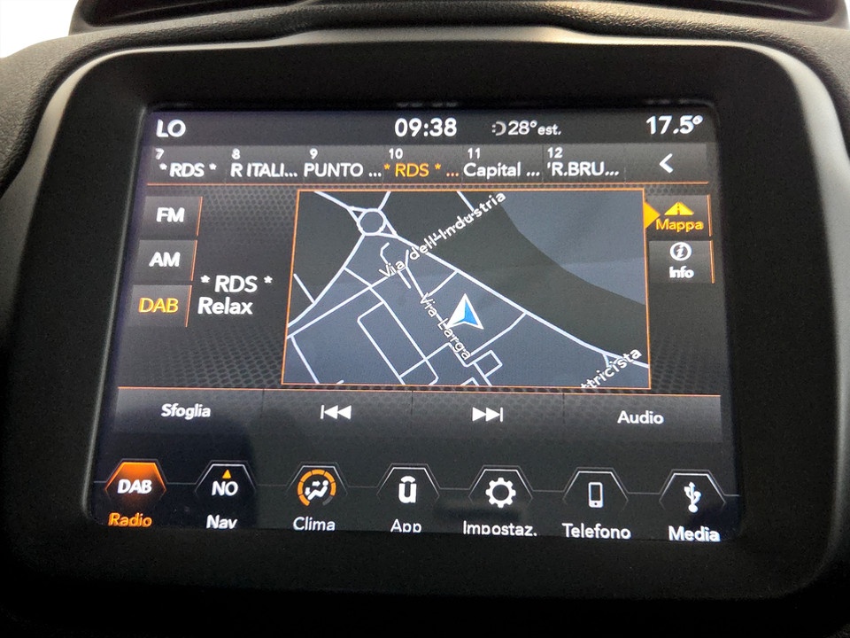 JEEP Renegade 1.4 tjt Longitude fwd 120cv Gpl my18 GPL usato - 9