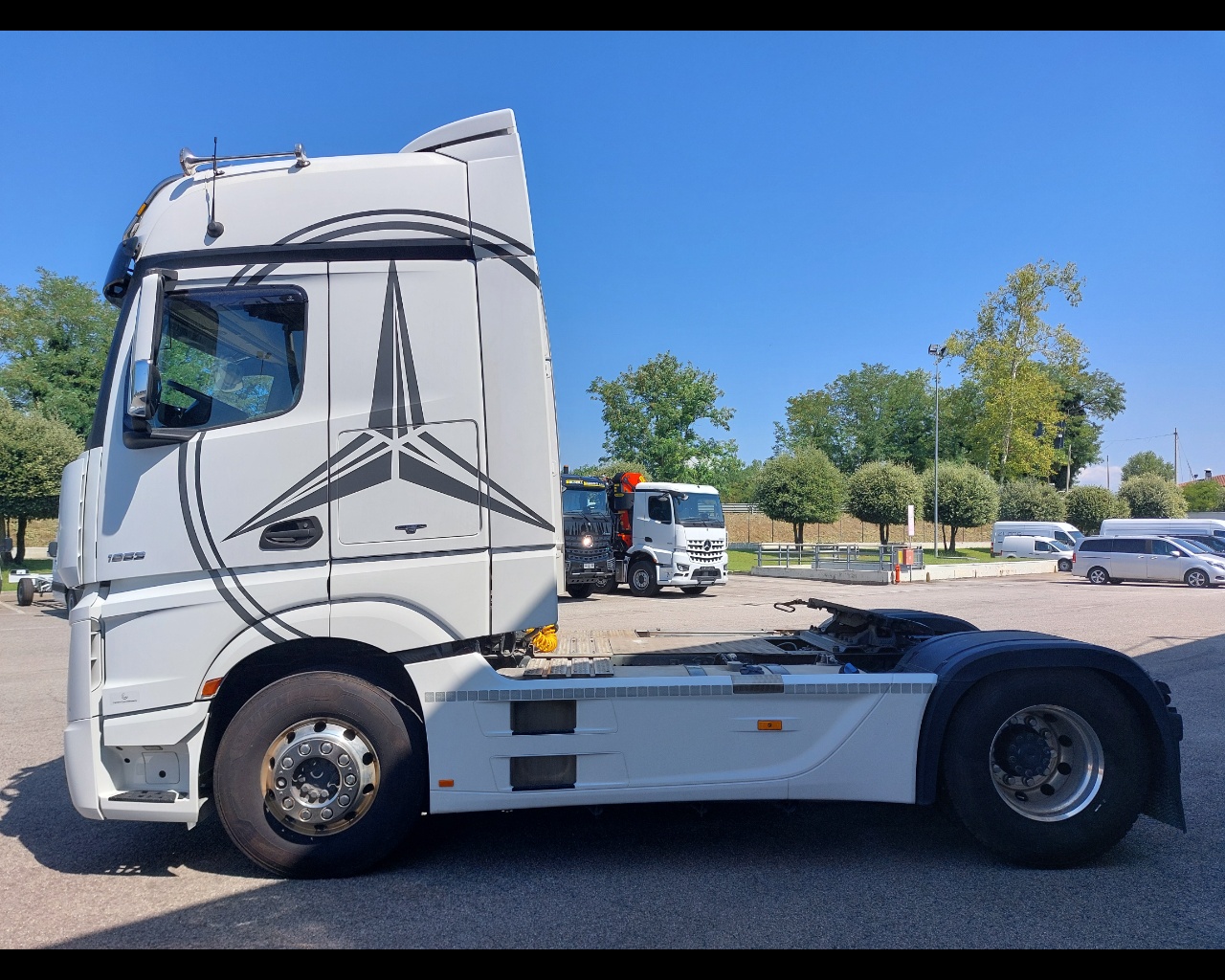 Mercedes Actros actros 1853 LS flat cab. Str.Sp.2,5 Euro VI - 4