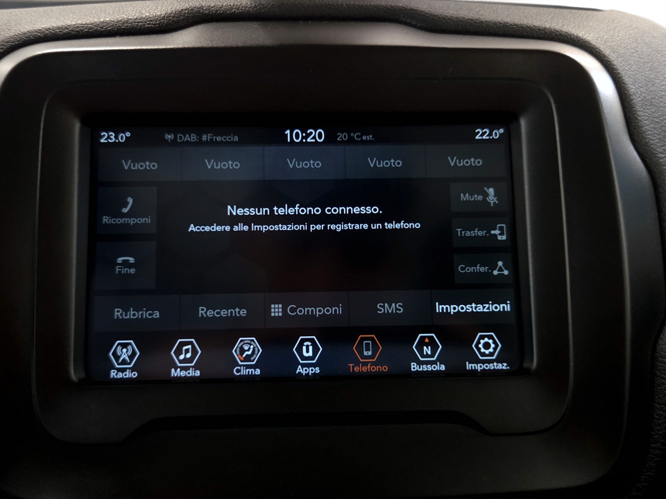 JEEP Renegade 1.6 mjt Longitude 2wd 130cv Diesel usato - 9