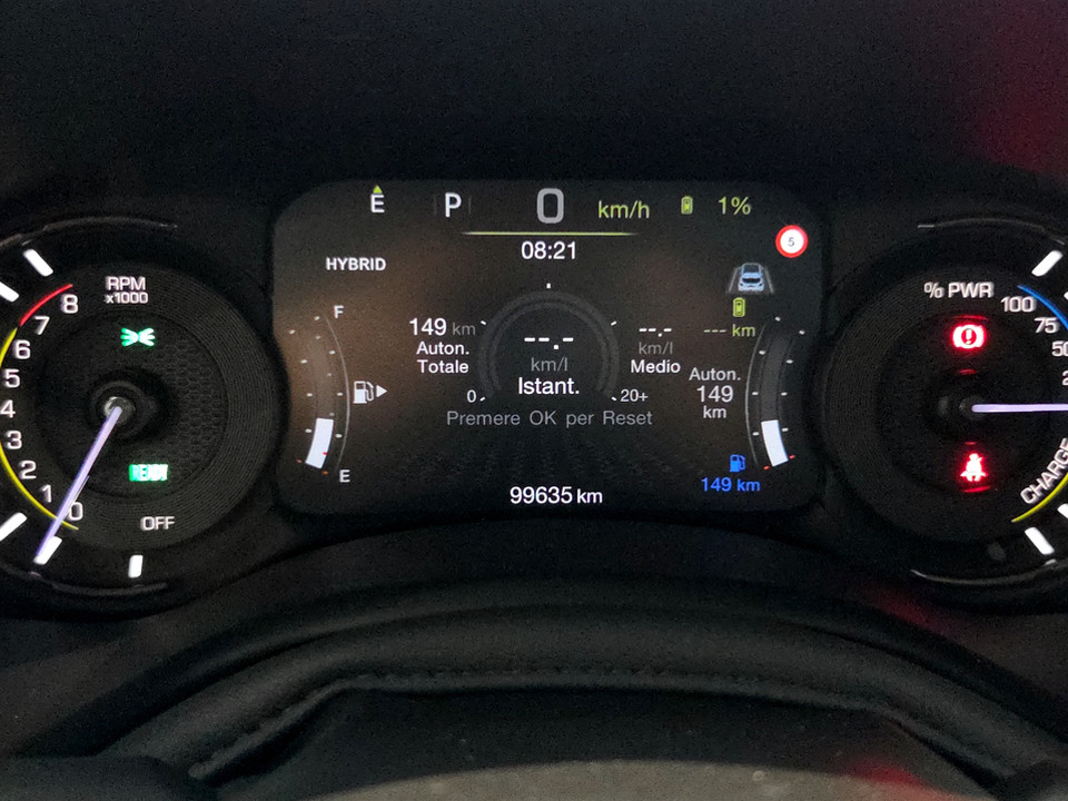 JEEP Renegade 1.3 t4 phev Limited 4xe at6 Ibrida usato - 8