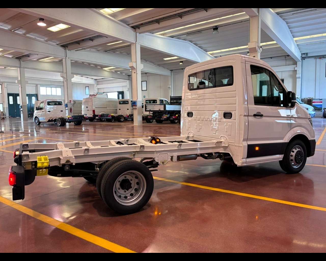 MAN TGE 5.160 TELAIO CAB SINGOLA P. 3640 MANUALE