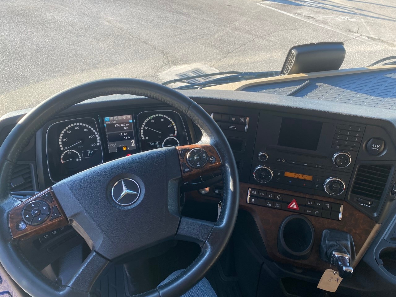Mercedes Actros actros 2548 L Flat cab. Str.Sp. 2,5 Euro VI - 24
