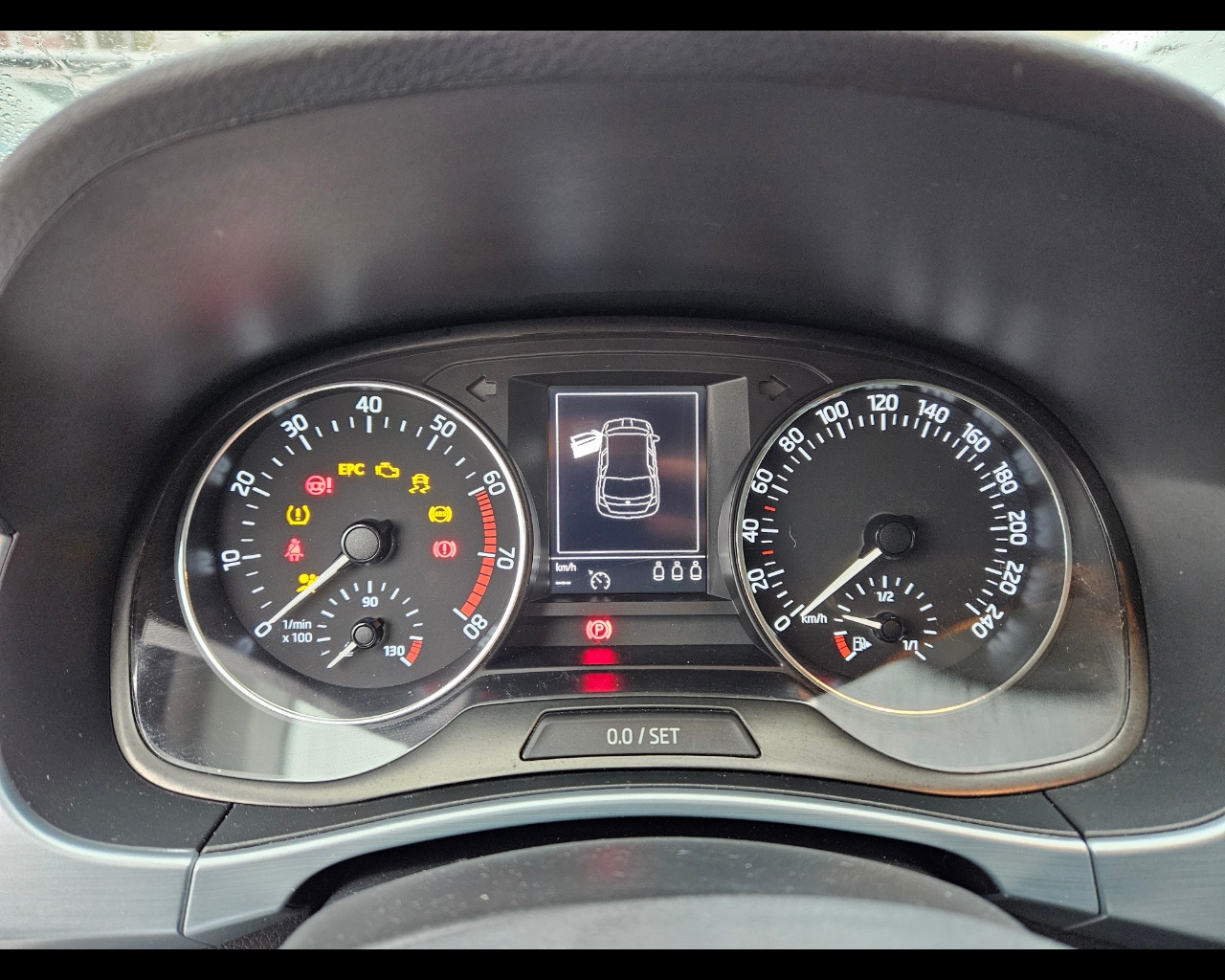 SKODA Fabia Fabia 1.0 mpi Twin Color Design Edition Nero 60cv Benzina Usato - 7