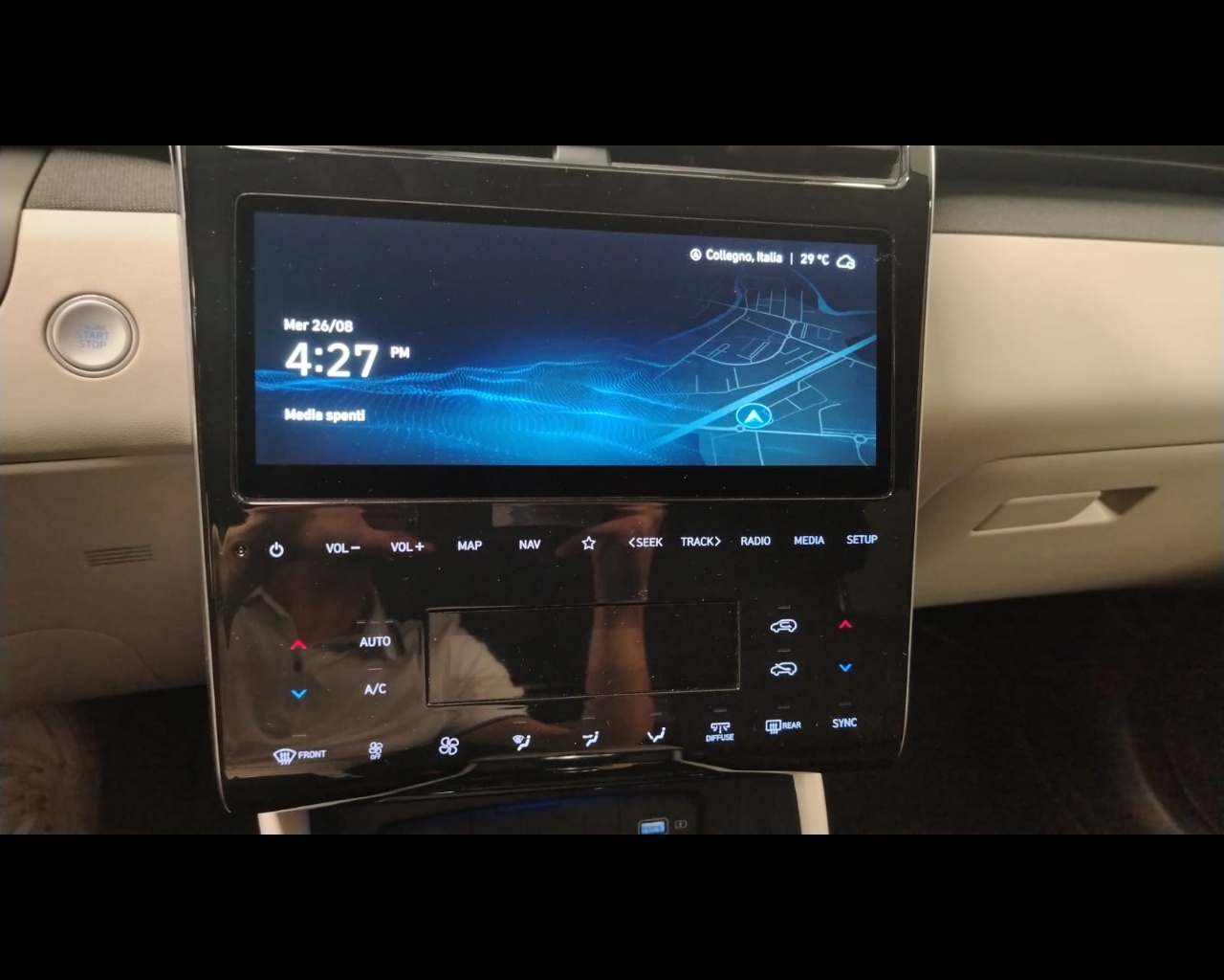HYUNDAI Tucson 3ª serie Tucson 1.6 CRDI 48V XLine Diesel usato - 11