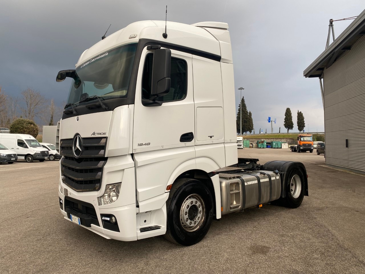 Mercedes Actros actros 1848 LS flat cab. Str.Sp. 2,5 Euro VI - 4