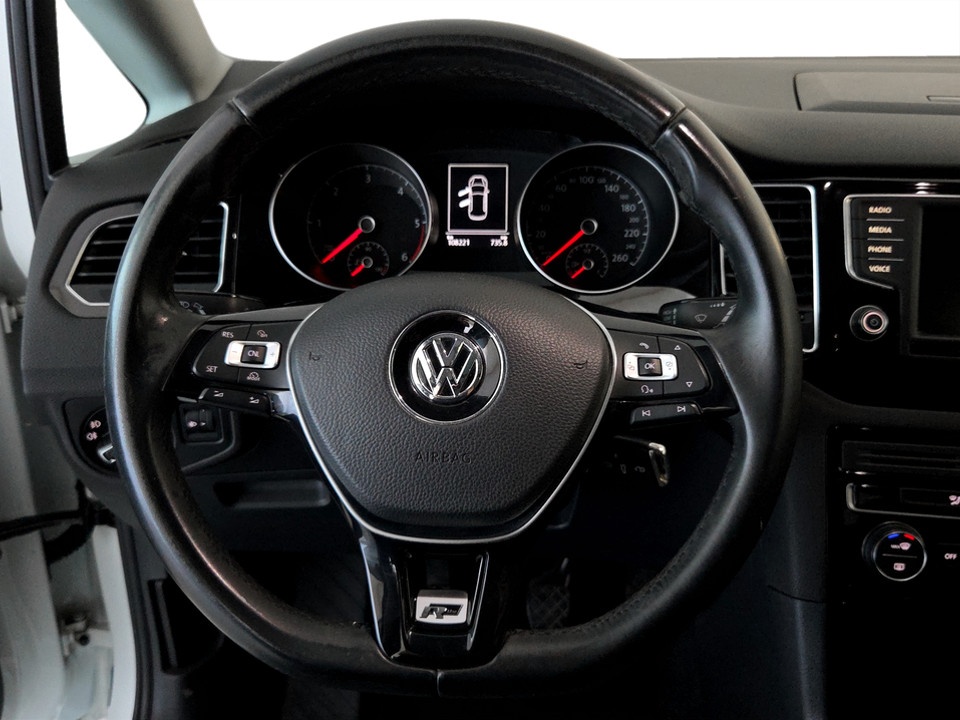 VOLKSWAGEN Golf Sportsvan 1.6 tdi Comfortline 110cv Diesel usato - 11