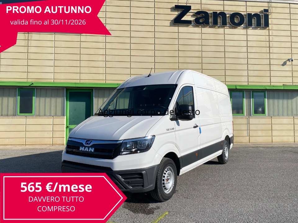 MAN TGE 3.140 FURGONE P. 3640 MANUALE