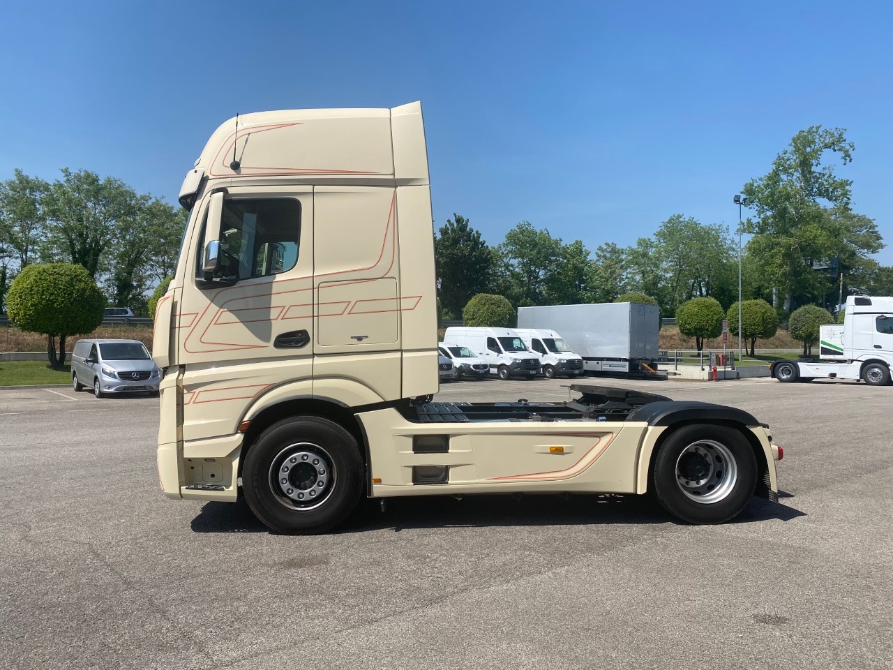 Mercedes Actros actros 1848 LS flat cab. Str.Sp. 2,5 Euro VI - 5