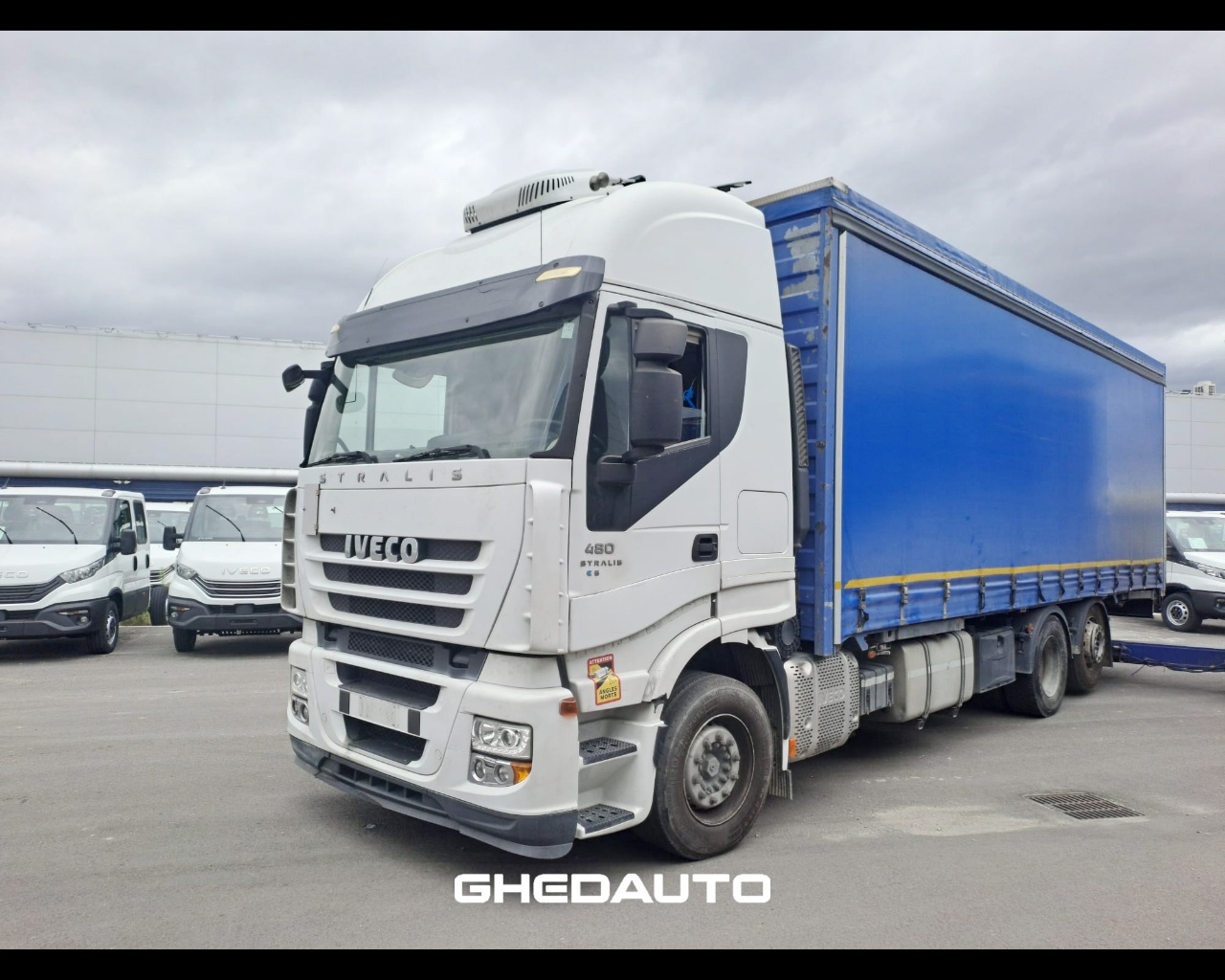 MOTRICE IVECO STRALIS 480 CON RIMORCHIO BIGA  usato a Castel San Pietro Terme