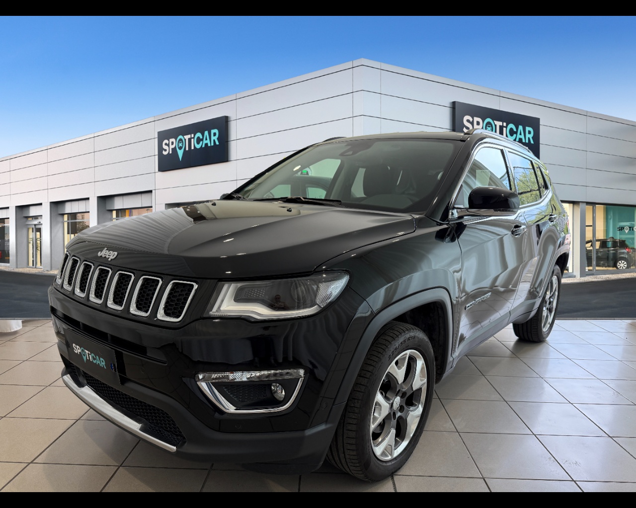 JEEP Compass compass 2.0 mjt Limited 4wd 140cv Diesel Usato